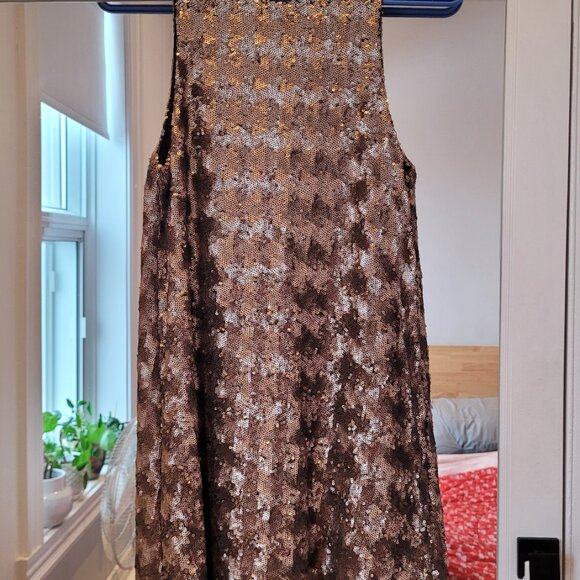 💛 GOLD Talulah (Aritzia) Canterbury mini dress (XS) - Picture 7 of 7